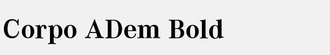 Corpo ADem Bold