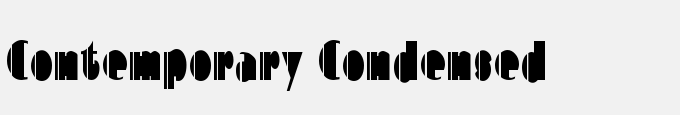 Contemporary Condensed