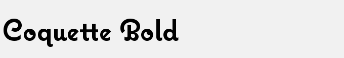 Coquette Bold