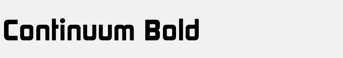 Continuum Bold