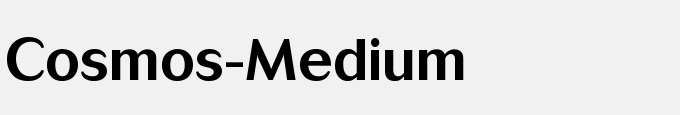 Cosmos-Medium