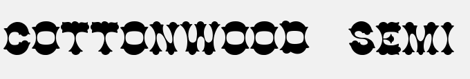 Cottonwood-Semi Bold