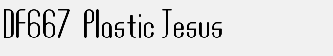 DF667 Plastic Jesus