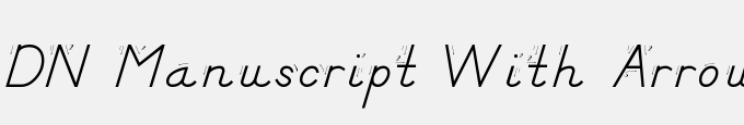 DN Manuscript With Arrows