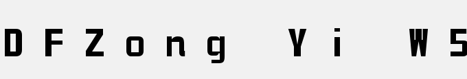 DFZong Yi W5U-B5
