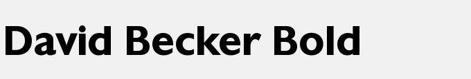 David Becker Bold