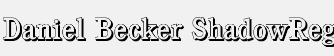 Daniel Becker Shadow-Regular