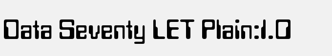 Data Seventy LET Plain:1.0