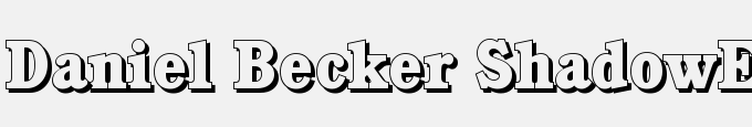 Daniel Becker Shadow-Extra Bold-Regular