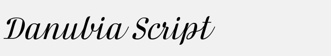 Danubia Script