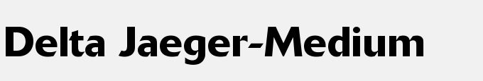 Delta Jaeger-Medium