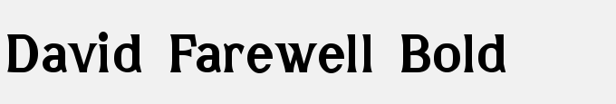 David Farewell Bold