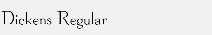 Dickens Regular