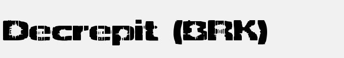 Decrepit (BRK)