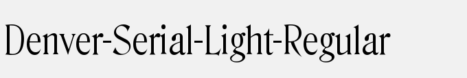 Denver-Serial-Light-Regular