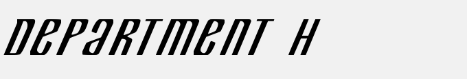 Department H