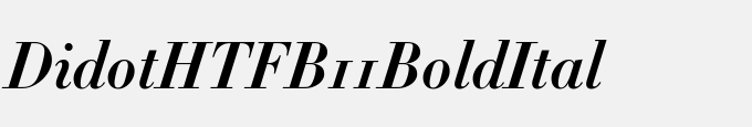 Didot-HTF-B11-Bold-Ital