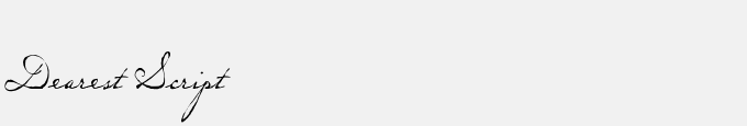 Dearest Script