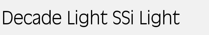 Decade Light SSi Light