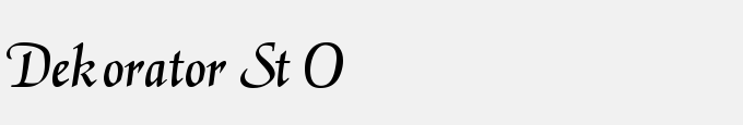 Dekorator St O