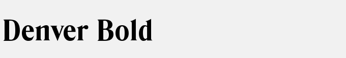 Denver-Bold