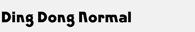 Ding Dong Normal