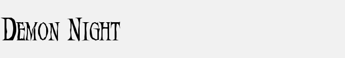 Demon Night
