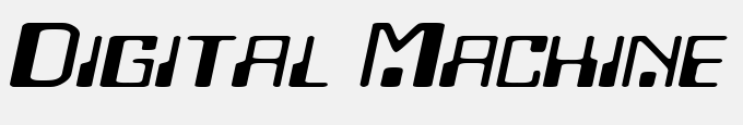 Digital Machine Extended Oblique