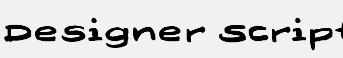 Designer Script Plain PDF