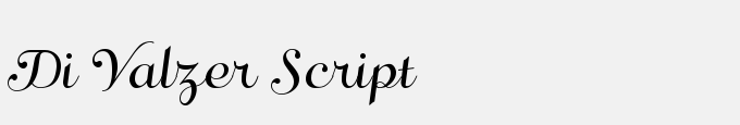Di Valzer Script