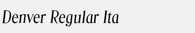 Denver-Regular Ita