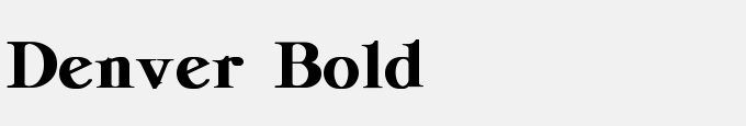 Denver Bold