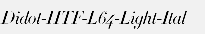 Didot-HTF-L64-Light-Ital