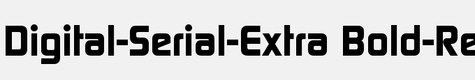 Digital-Serial-Extra Bold-Regular
