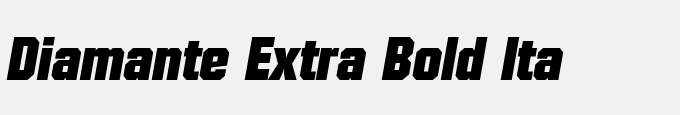 Diamante-Extra Bold Ita
