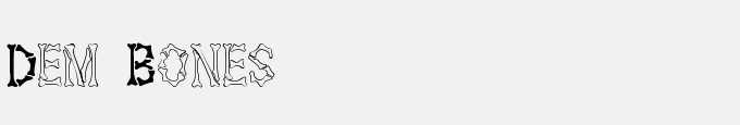 Dem Bones