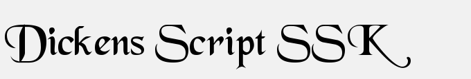 Dickens Script SSK
