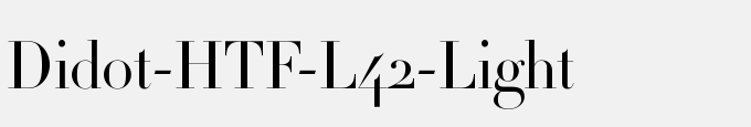 Didot-HTF-L42-Light