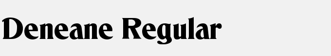 Deneane Regular