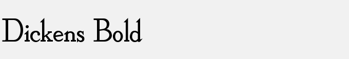 Dickens Bold