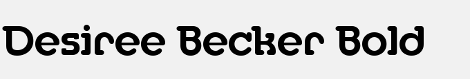 Desiree Becker Bold