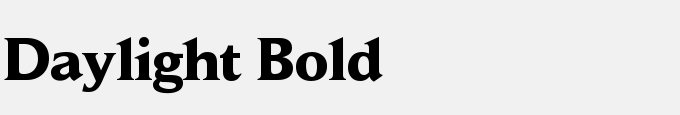 Daylight-Bold