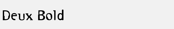 Deux-Bold