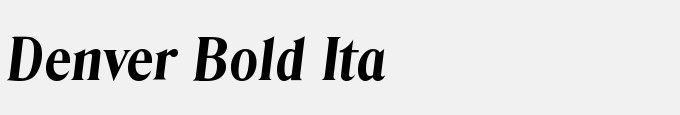 Denver-Bold Ita