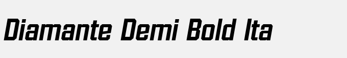 Diamante-Demi Bold Ita