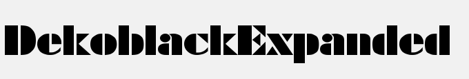 Dekoblack-Expanded