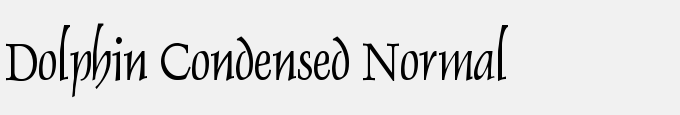 Dolphin Condensed Normal