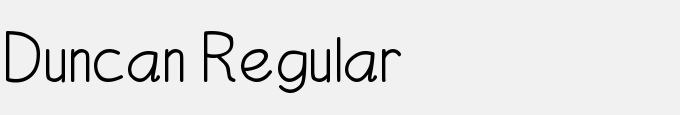 Duncan Regular