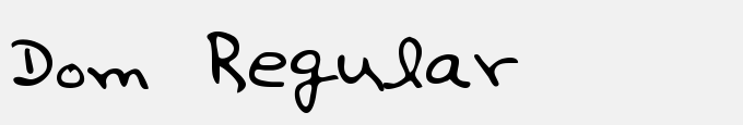 Dom Regular