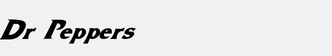 Dr. Peppers